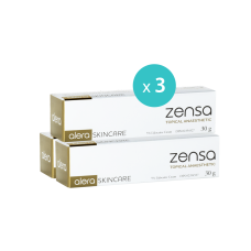 3 x Zensa Pre-procedure Cream 30g MULTISAVE 