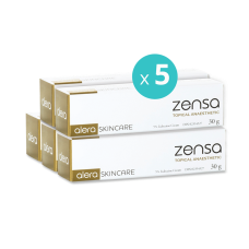 5 x Zensa Pre-procedure Cream 30g MULTISAVE