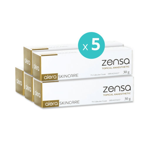 5 x Zensa Pre-procedure Cream 30g MULTISAVE